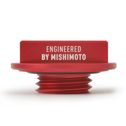Mishimoto Honda Hoonigan Oil Filler Cap - Red with Matching Bottle Opener/Multi-Tool Keychain