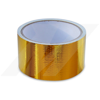 Mishimoto 2 Inch x 35 Feet Heat Defense Reflective Tape - High-Temperature Engine Heat Shield