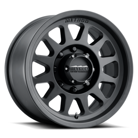 Method MR704 HD 17x9 Matte Black Wheel with 8x6.5 Bolt Pattern and +18 Offset