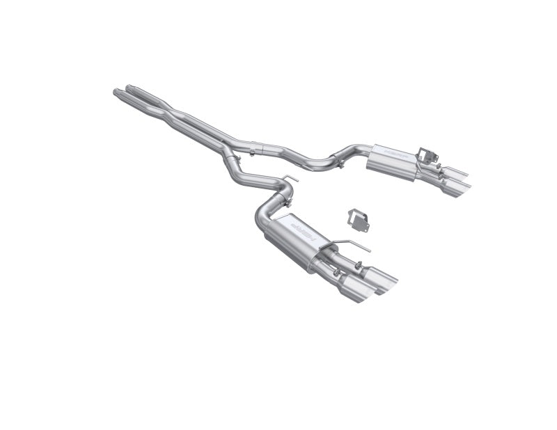 MBRP Armor Lite Series 3-Inch Street Profile Catback Exhaust System for 2024-2025 Ford Mustang with 4-Inch Tips