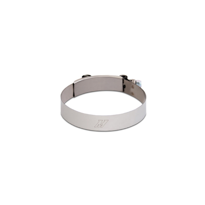 Mishimoto 3 Inch Stainless Steel T-Bolt Clamp - Heavy-Duty Hose Clamp for Automotive Applications