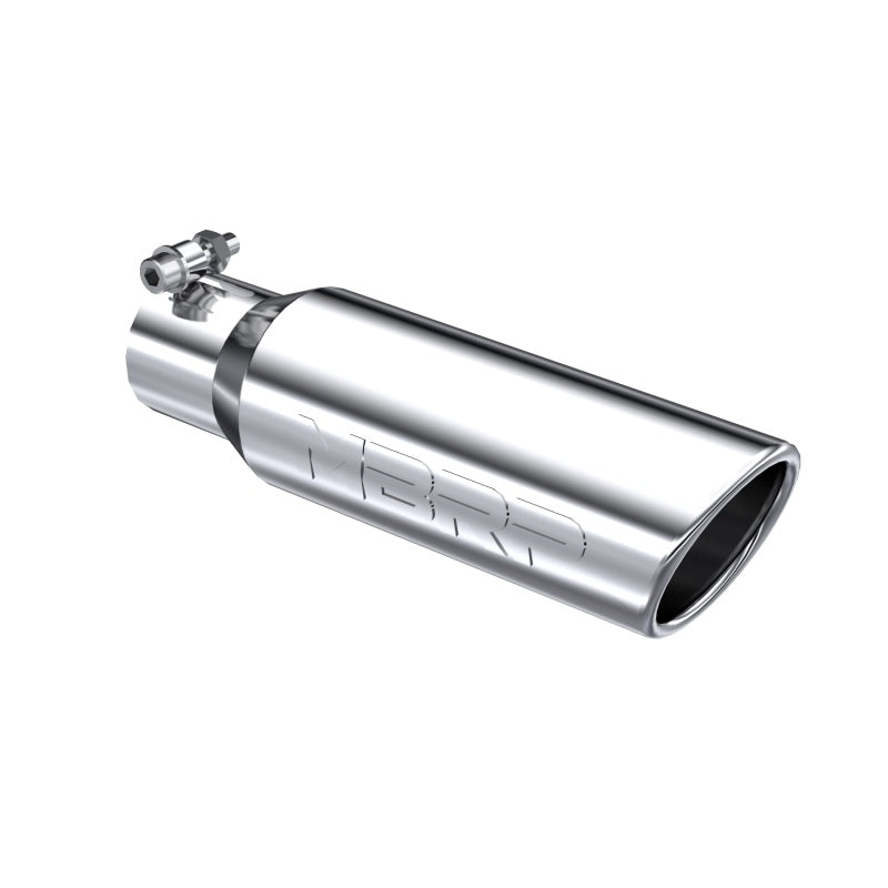 MBRP Armor Pro Exhaust Tip 3 Inch O.D. Angled Rolled End for Universal Fit