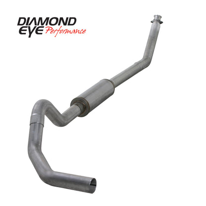 Diamond Eye Performance 4-inch Turbo Back Single Exhaust Kit for 1994-2002 Dodge Ram 5.9L Cummins