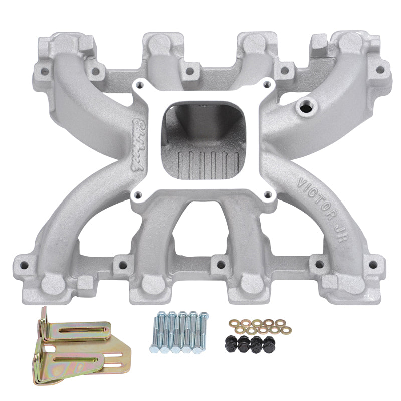 Edelbrock Victor Jr. LS1 Carbureted Intake Manifold Part #29087 for Chevrolet LS Gen III Engines