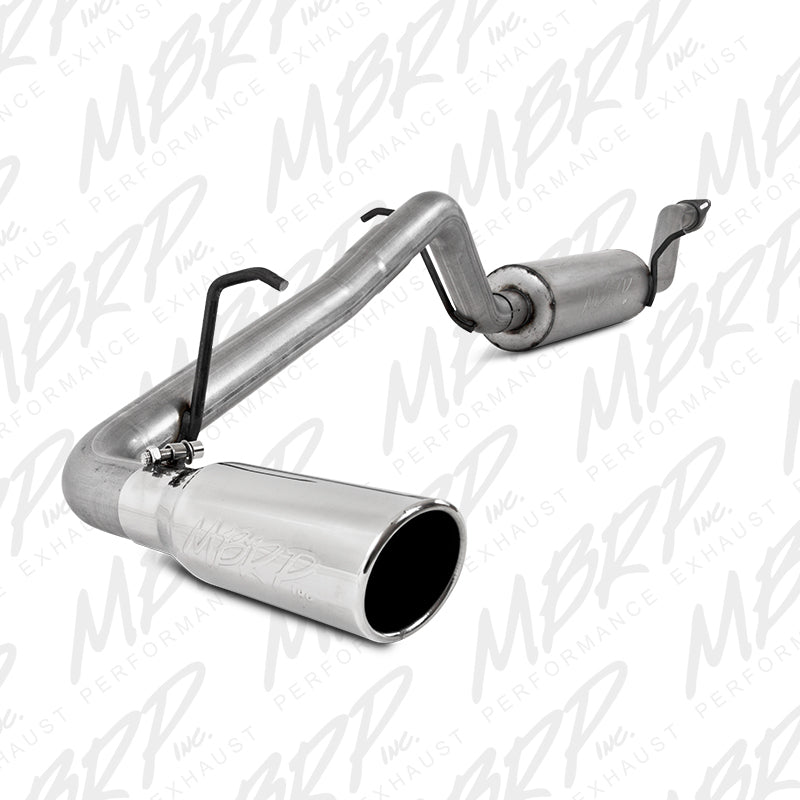 MBRP Armor Lite Series Cat Back Exhaust System for Chevrolet Colorado and GMC Canyon 2004-2005