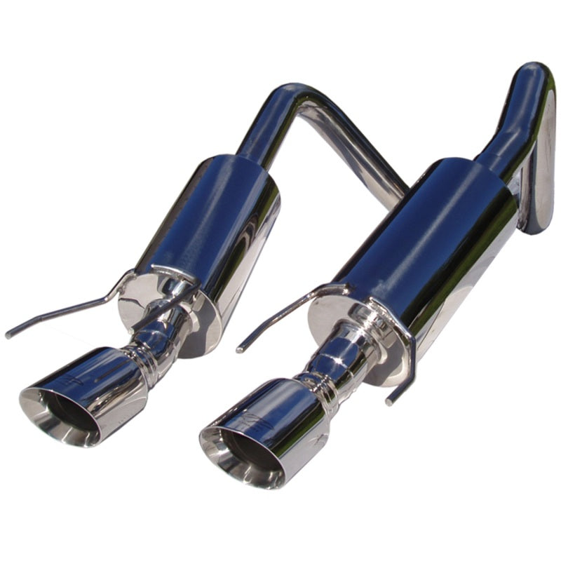 MBRP Armor Pro Series Axle Back Exhaust System for 2005-2008 Chevrolet Corvette with 4-Inch Dual Wall Tips