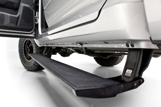 AMP Research PowerStep Xtreme Electric Running Board for 2022-2023 Chevrolet Silverado 1500 and GMC Sierra 1500, 2024 2500/3500HD Crew Cab and Double Cab