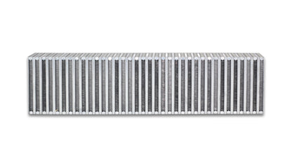 Vibrant Vertical Flow Air to Air Intercooler Core 27in. W x 6in. H - Bar and Plate Construction for High-Performance Applications