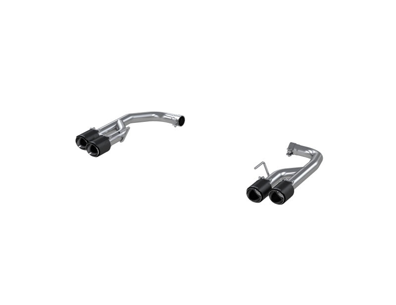 MBRP Armor Pro Series Axle Back Exhaust System for 2018-2022 Ford Mustang GT 5.0L with Quad Carbon Fiber Tips