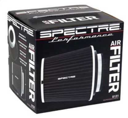 Spectre Adjustable Conical Air Filter 5-1/2 inch Tall - Fits 3, 3-1/2, and 4 Inch Tubes