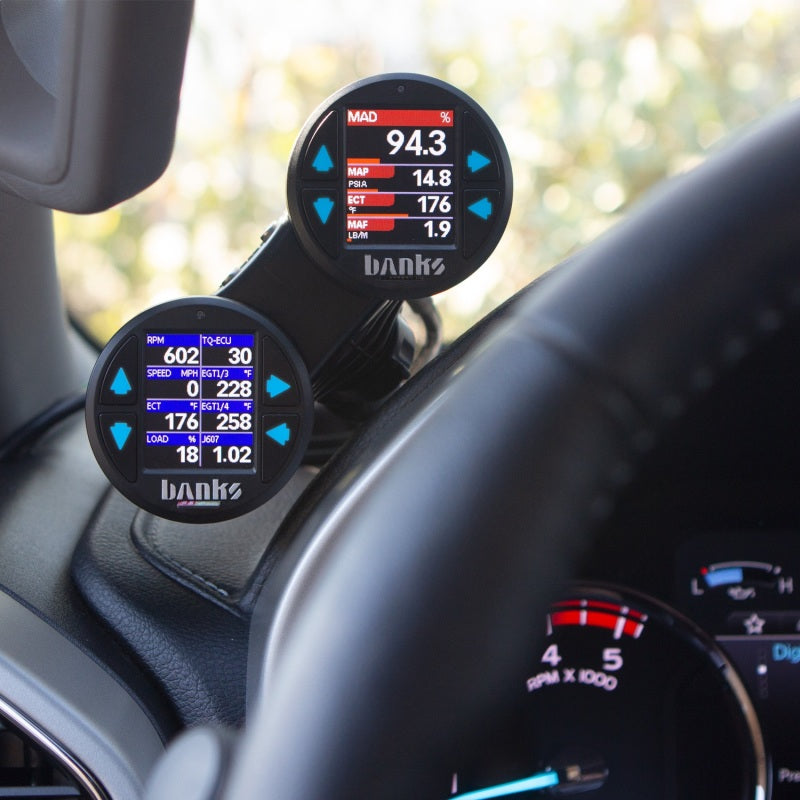 Banks Power Derringer Tuner for 2011-2019 Ford F250/F350 6.7L Power Stroke with iDash SuperGauge