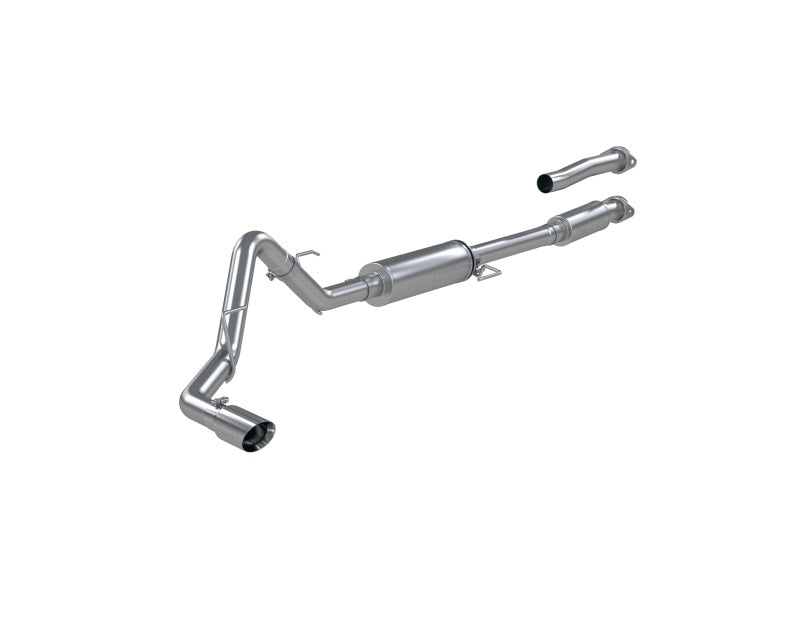 MBRP Armor Pro Series 2021+ Ford F-150 2.7L/3.5L Ecoboost, 5.0L Single Side 3-inch T304 Stainless Steel Cat Back Exhaust System (Part # S5211304)