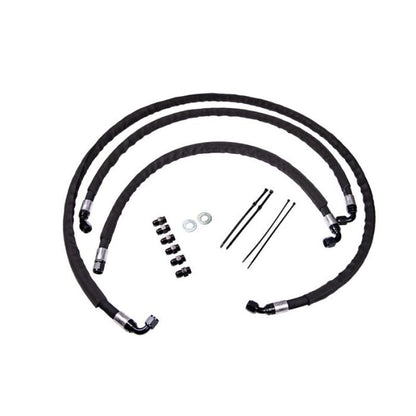 Fleece Performance Heavy Duty Transmission Cooler Lines for 2017-2019 GM Duramax 2500/3500