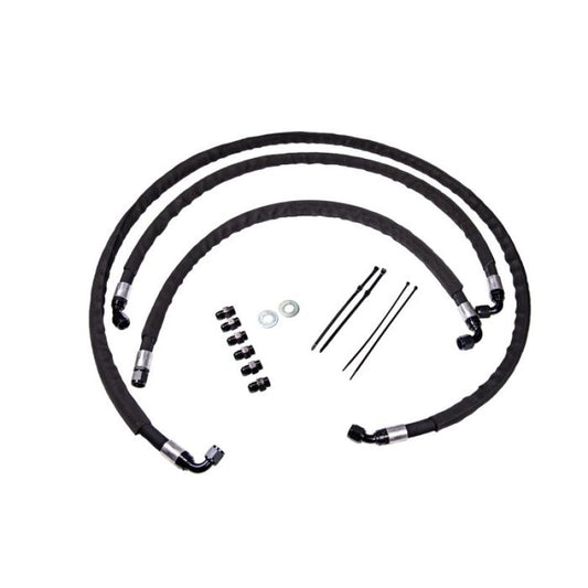 Fleece Performance Heavy Duty Transmission Cooler Lines for 2017-2019 GM Duramax 2500/3500
