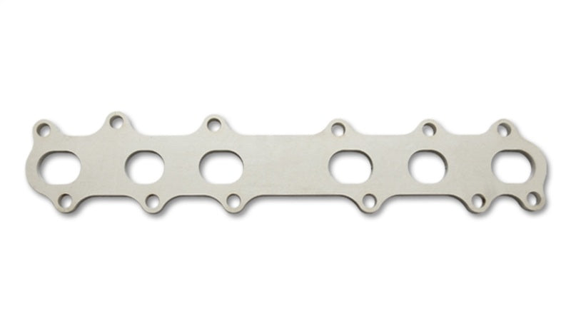 Vibrant T304 SS Exhaust Manifold Flange for Toyota 2JZGTE – Optimized Port Sizing