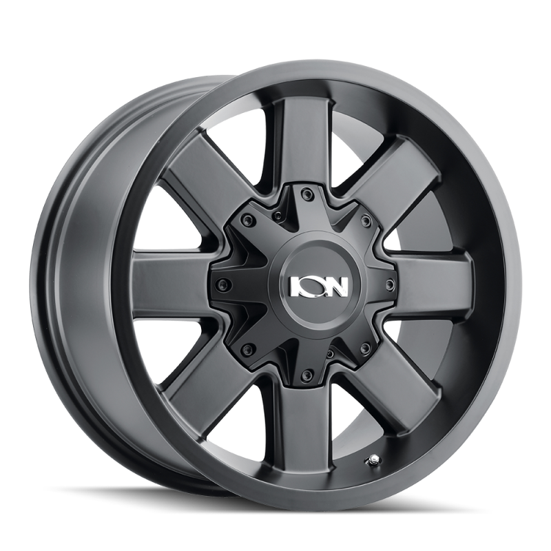 ION Wheels Type 141 17x9 Satin Black Wheel with 8x165.1 Bolt Pattern and +18mm Offset