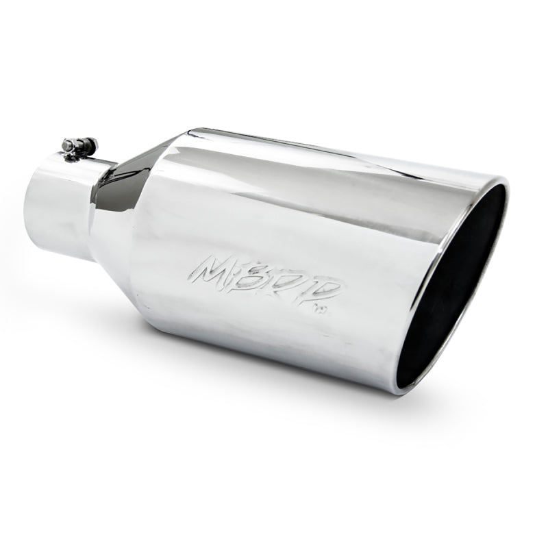MBRP Universal Exhaust Tip 8 inch O.D. Rolled End - T304 Stainless Steel