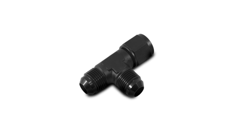 Vibrant -3AN Tee Fitting with Female -3AN Swivel | High-Performance Aluminum Adapter