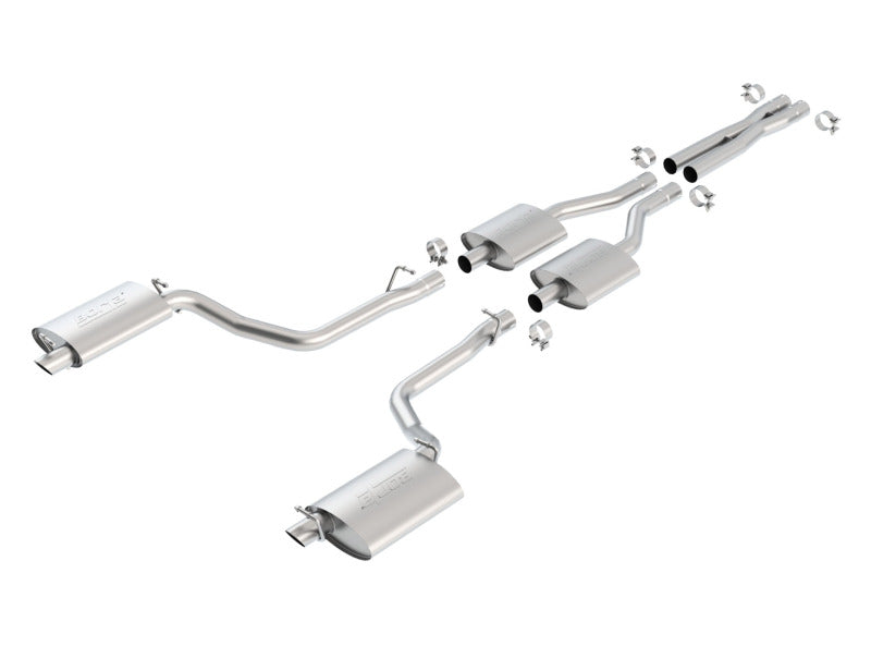 Borla S-Type Cat-Back Exhaust System for Dodge Charger & Chrysler 300 R/T 5.7L V8 (2011-2014)