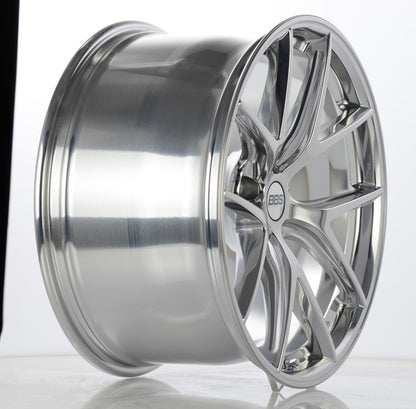 BBS CI-R 19x9 Inch 5x120 Bolt Pattern Polished Wheel with ET44 Offset and 82mm Hub Bore