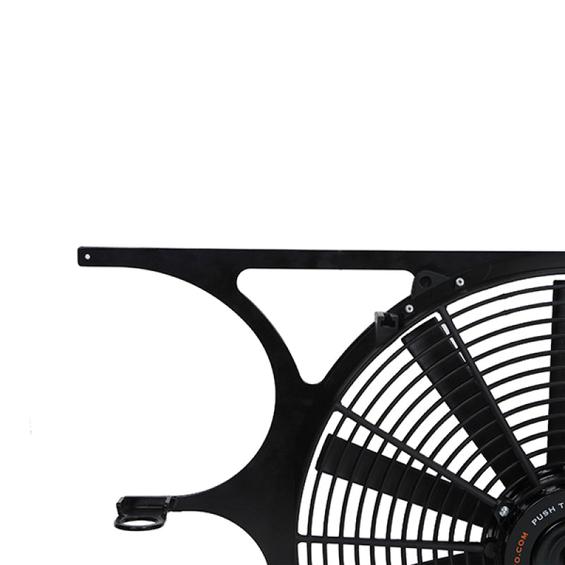 Mishimoto BMW E36 Fan Shroud Kit with 16" High-Flow Electric Fan and Optional Fan Controller