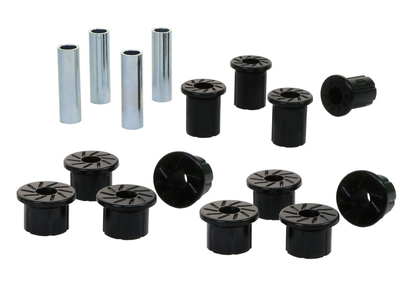 Whiteline W73470 Rear Leaf Spring Shackle Bushing Kit for Toyota Pickup and Tacoma