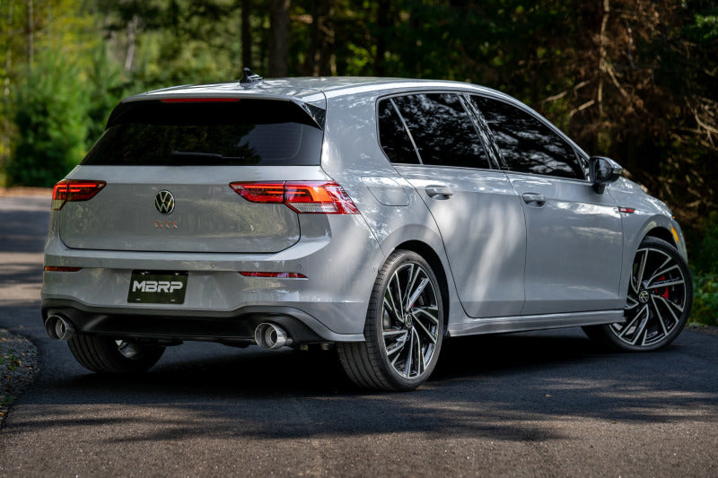 MBRP Armor Pro Series T304 Stainless Steel Cat-Back Exhaust System for 2022-2024 Volkswagen Golf GTI
