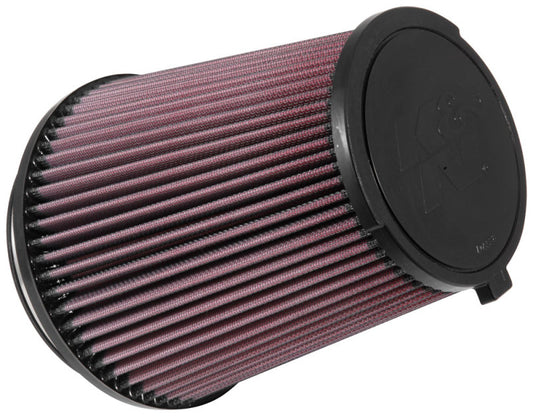 K&N Engineering High-Flow Replacement Air Filter for 2015-2019 Ford Mustang Shelby V8-5.2L (Part E-0649)