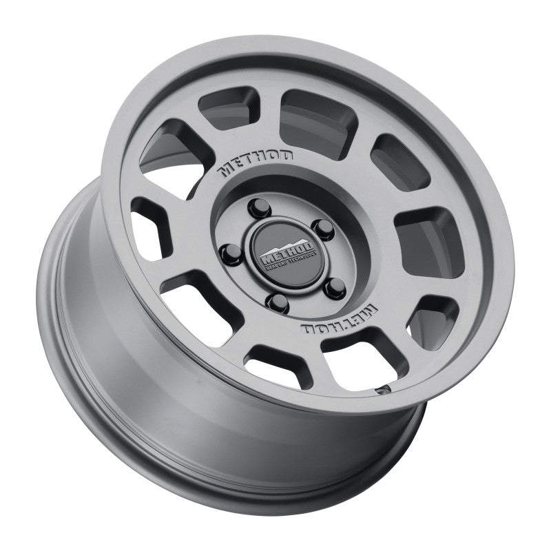 Method MR705 17x8.5 Titanium Wheel with 5x150 Bolt Pattern and +35mm Offset