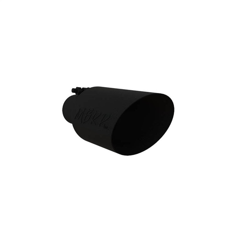 MBRP T5161BLK Universal Dual Wall Black Exhaust Tip - 4.5 Inch Outlet, 2.5 Inch Inlet, 11 Inch Length
