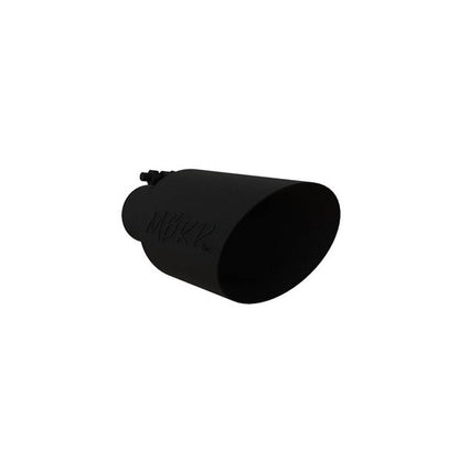 MBRP T5161BLK Universal Dual Wall Black Exhaust Tip - 4.5 Inch Outlet, 2.5 Inch Inlet, 11 Inch Length