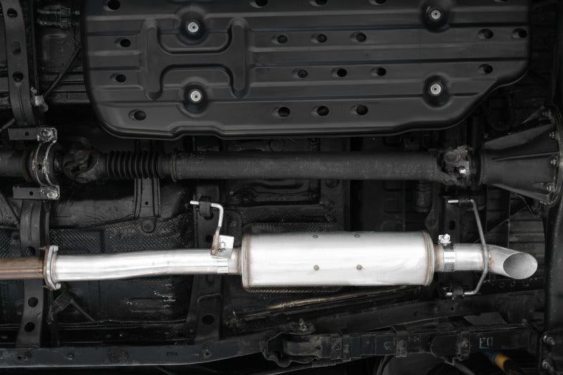MBRP Armor Lite Series 2016-2017 Toyota Tacoma 3.5L Cat Back Exhaust System with Turn Down Style - Aluminized Steel
