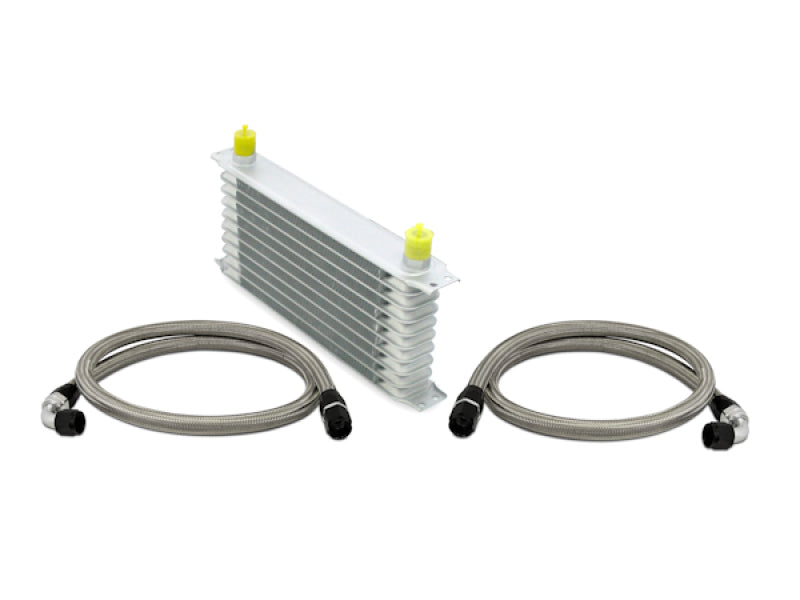 Mishimoto Universal 10-Row Oil Cooler Kit for High-Performance Engines