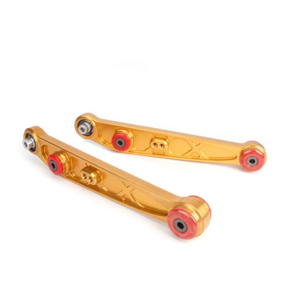 Skunk2 Racing Alpha Series Rear Lower Control Arm Set for Honda Civic and Acura Integras - Gold
