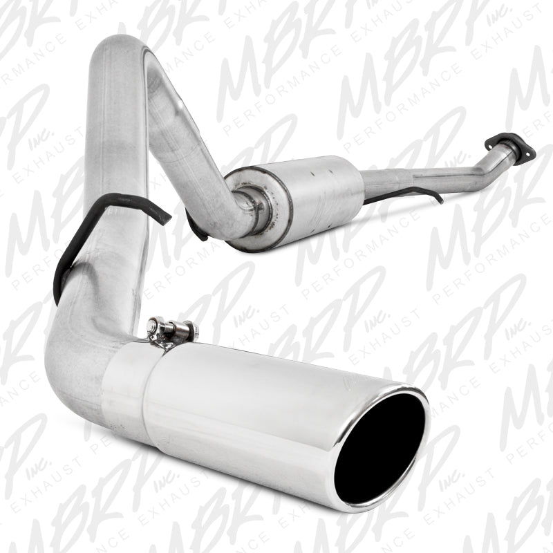 MBRP S5014AL Aluminum Cat Back Exhaust System for Chevrolet and GMC 1500 Trucks
