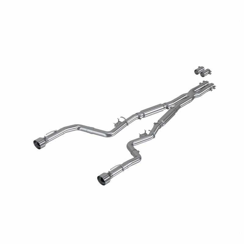 MBRP Armor Lite Series 17-21 Dodge Charger 5.7L Dual Rear Exit Aluminized Catback Exhaust System