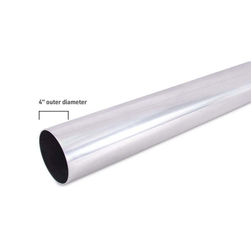 Mishimoto Universal Aluminum Intercooler Piping 4-inch Diameter - Straight, Part Number MMICP-AL-40
