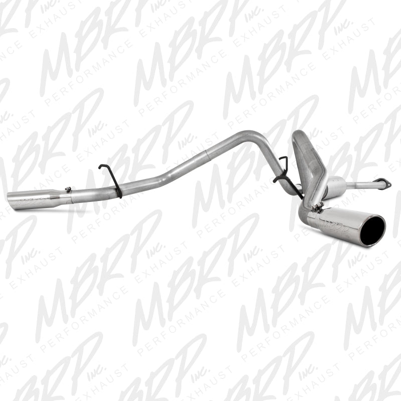MBRP Armor Lite Series Cat Back Exhaust System for Chevy and GMC 1500 (2003-2007) - Dual Split Side Exit, 2.5 Inch Diameter, Includes Tips and Hardware