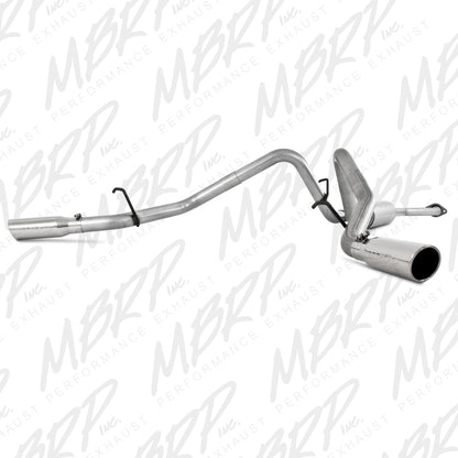 MBRP Armor Lite Series Cat Back Exhaust System for Chevy and GMC 1500 (2003-2007) - Dual Split Side Exit, 2.5 Inch Diameter, Includes Tips and Hardware