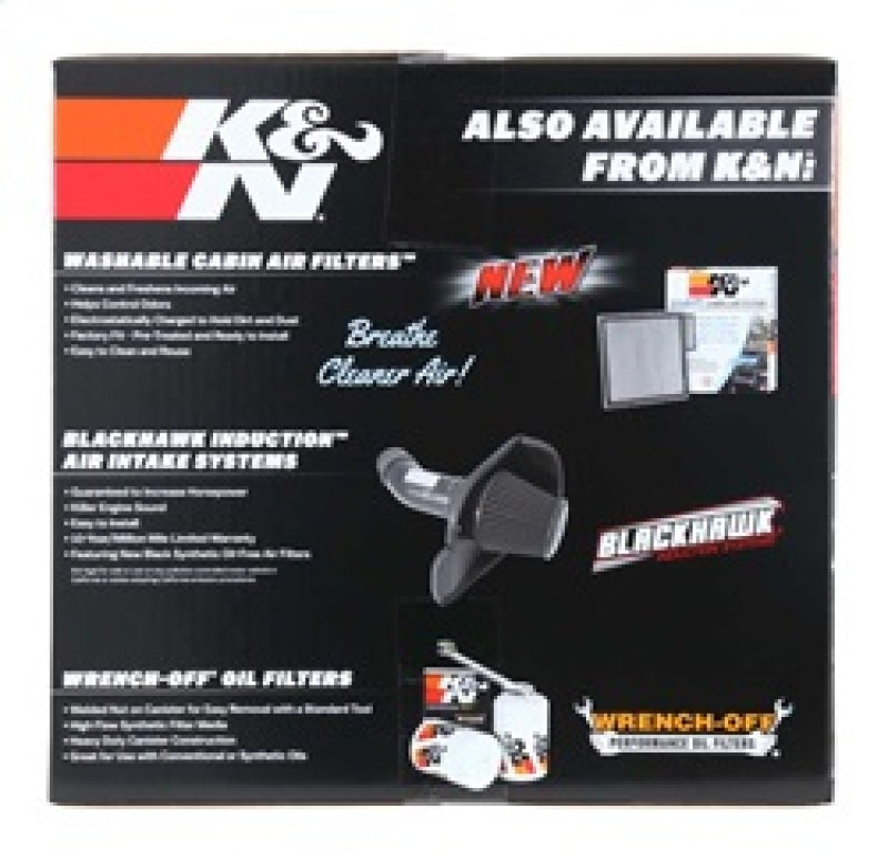 K&N Engineering 57-1561 Performance Cold Air Intake System for Dodge Ram 1500 and Ram 2500 (V8 5.7L)