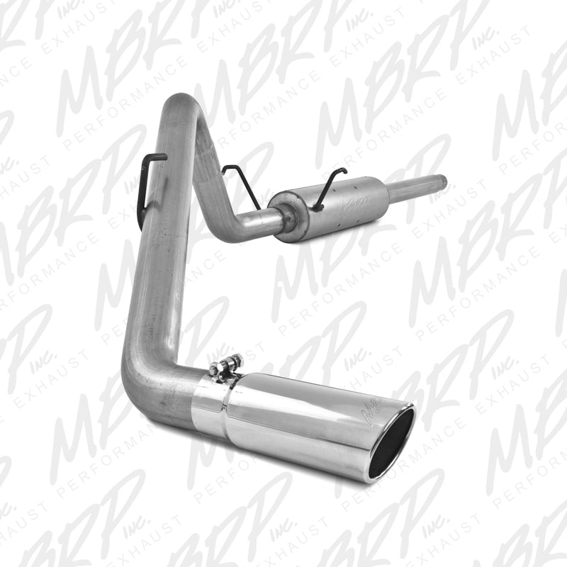 MBRP Armor Lite Series Cat Back Exhaust System for 2004-2005 Dodge Ram 1500 with 5.7L Hemi - Single Side Exit