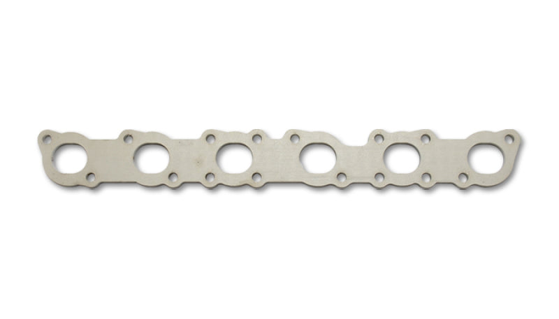 Vibrant T304 Stainless Steel Exhaust Manifold Flange for Nissan RB25 and RB26 – 3/8 Inch Thick