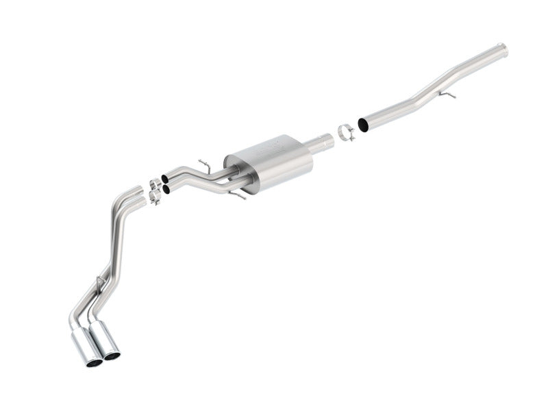 Borla ATAK Cat-Back Exhaust System for Chevrolet Silverado 1500 & GMC Sierra 1500 (2014-2018)