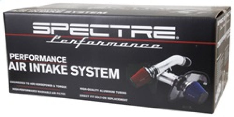 Spectre 09-12 GM Truck V8-4.8/5.3/6.0L F/I Air Intake Kit with Polished Aluminum Tubing and Red HPR Filter