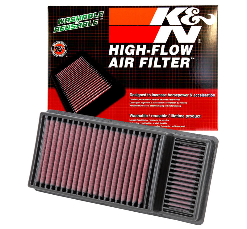 K&N Replacement Panel Air Filter for 2011-2013 Ford F-250 Super Duty 6.7L V8 Diesel by K&N Engineering Part #33-5010