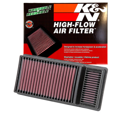 K&N Replacement Panel Air Filter for 2011-2013 Ford F-250 Super Duty 6.7L V8 Diesel by K&N Engineering Part #33-5010