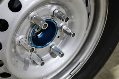 Mishimoto Aluminum Locking Lug Nuts M12x1.5 27-Piece Set for Ford Bronco - Silver