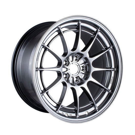 Enkei NT03+M 18x9.5 Silver Wheel with 5x108 Bolt Pattern and +40mm Offset
