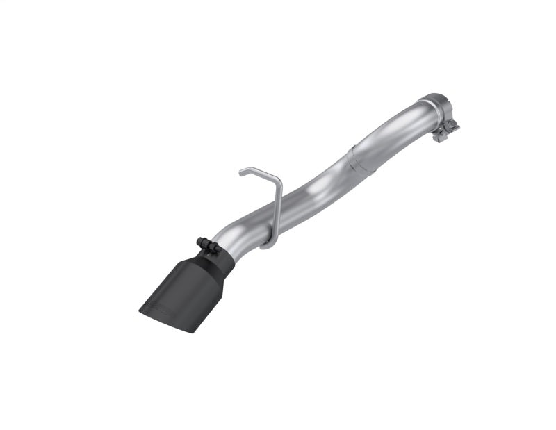 MBRP Armor Plus Series 18-24 Jeep Wrangler 3.6L T409 Stainless Steel Axle-Back Exhaust System with Turn Down Black Tip