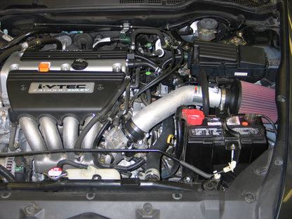 K&N Engineering 69-1209TS Silver Typhoon Short Ram Intake for Honda Accord 2004-2007